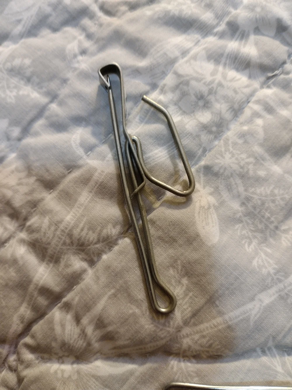 Variety Of Vintage Curtain Hook Pins Pinch Pleat
